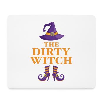 The Dirty Witch - Mouse Pad (horizontal) - white - Front