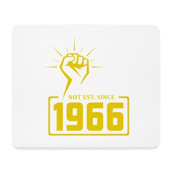 Retro Revolution 1966 T-Shirt Design - Mousepad (Querformat) - Weiß - Vorne