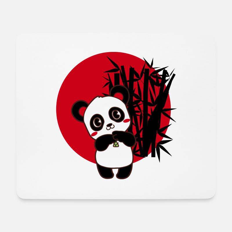 Panda - Mouse Pad (horizontal) - white