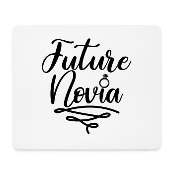 Future Novia Girlfriend Engagement Wedding Gift - Mouse Pad (horizontal) - white - Front