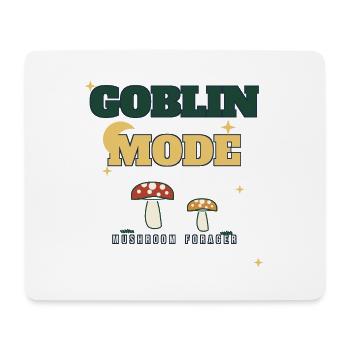 Goblin-Modus Pilzsammler - Mousepad (Querformat) - Weiß - Vorne