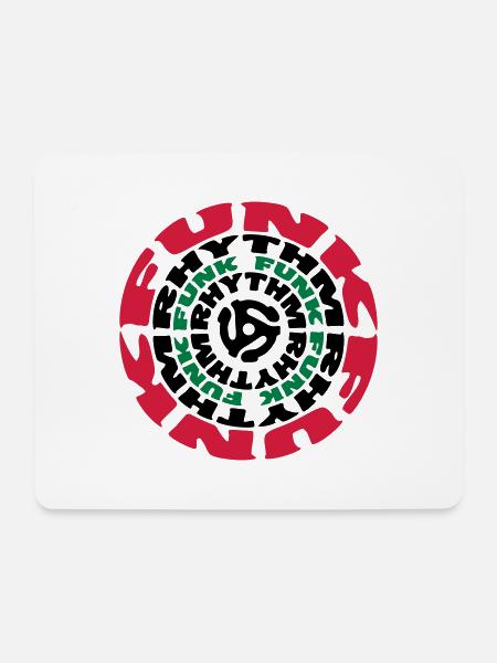 Funk Rhythm Funk Funk Rhythm - Mouse Pad (horizontal) - white