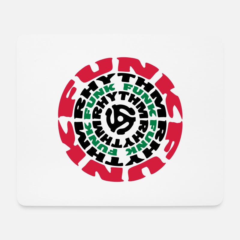 Funk Rhythm Funk Funk Rhythm - Mouse Pad (horizontal) - white