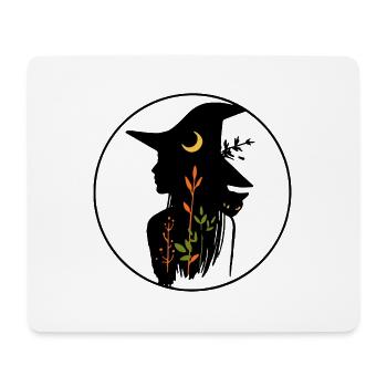 Witch - Mouse Pad (horizontal) - white - Front