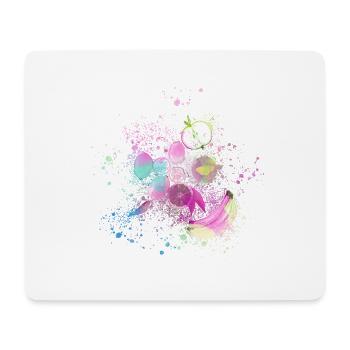 frucht,früchte,zitronen,bananen,zitronen - Mousepad (Querformat) - Weiß - Vorne
