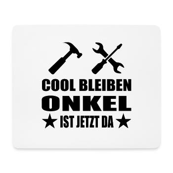 Onkel - Mousepad (Querformat) - Weiß - Vorne