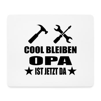 Opa - Mousepad (Querformat) - Weiß - Vorne