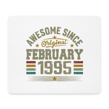 February 1995 30th Anniversary Gift, February 1995 - Mouse Pad (horizontal) - white - Front
