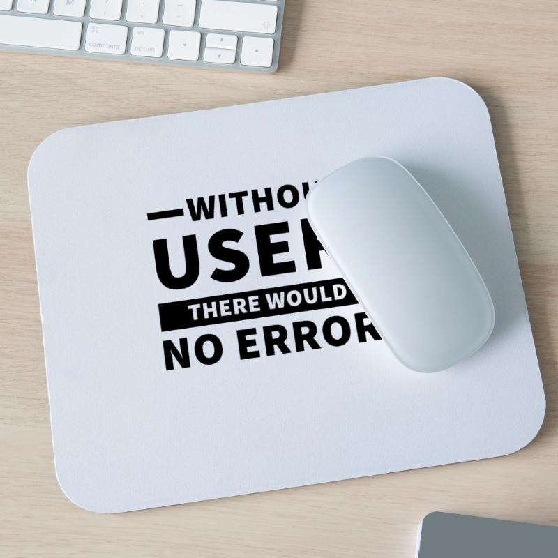 Coder Programmierer User Error Coding Mousepad (Querformat)