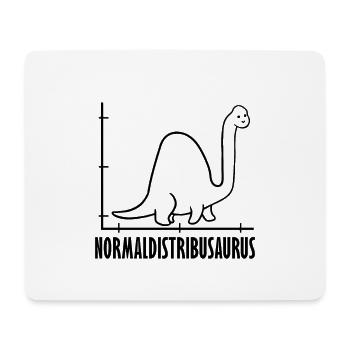 Dinosaur Math Pythagoras Mathematician - Mouse Pad (horizontal) - white - Front