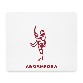 Angampora Outfit for Martial Arts Fighters - Mouse Pad (horizontal) - white - Front