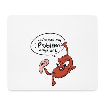 Bastric Sleeve No longer my problem for Gastric - Mouse Pad (horizontal) - white - Front