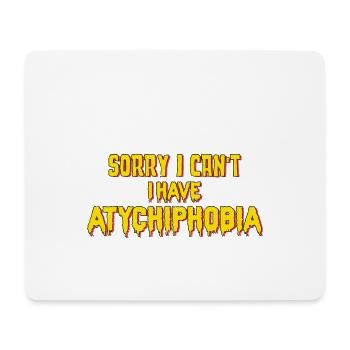 Atychiphobie Graphique Atychiphobie Conscience - Tapis de souris (format paysage) - blanc - Devant