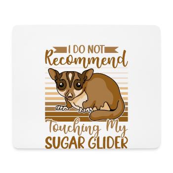 Australia Marsupial Wildlife Animal Lover Sugar - Mouse Pad (horizontal) - white - Front