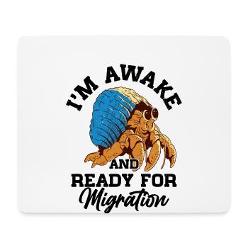 Meerestier Meeresfrüchte Muscheln Einsiedlerkrebs - Mousepad (Querformat) - Weiß - Vorne
