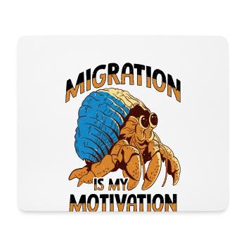 Meerestier Meeresfrüchte Muscheln Einsiedlerkrebs - Mousepad (Querformat) - Weiß - Vorne