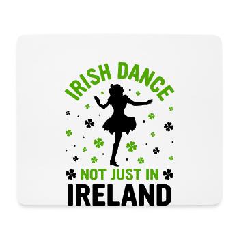 Danse irlandaise Danse irlandaise - Tapis de souris (format paysage) - blanc - Devant
