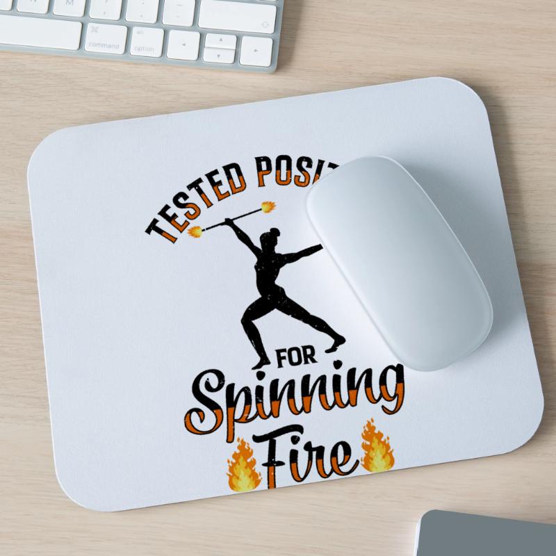Fire Baton Fire Dance Fire Dancer Fire Dancer Mouse Pad (horizontal)