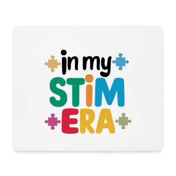In My Stimulation Era Autism Spectrum - Mouse Pad (horizontal) - white - Front