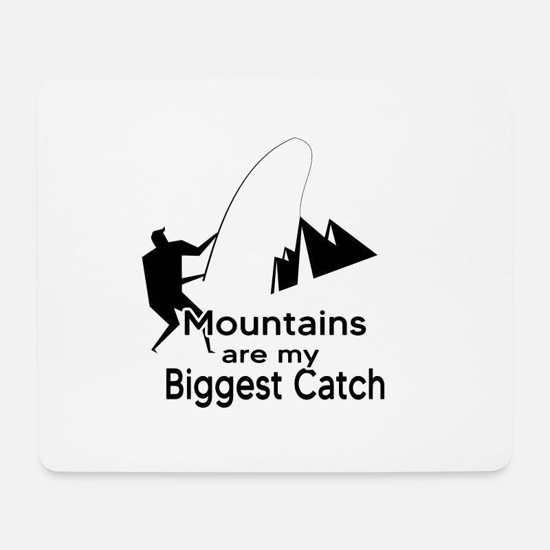 Servus Alpin Bergsteiger Bergwandern Klettern - Mousepad (Querformat) - Weiß