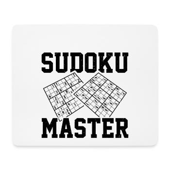Drôle de dicton de Sudoku - Tapis de souris (format paysage) - blanc - Devant