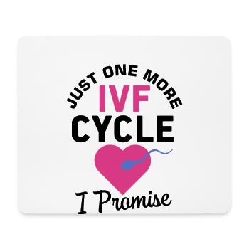 Surrogate Mother IVF Transfer Day - Mouse Pad (horizontal) - white - Front