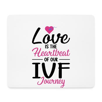 Surrogate Mother IVF Transfer Day - Mouse Pad (horizontal) - white - Front