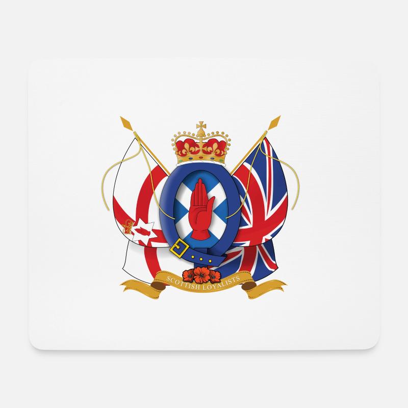 Scottish Loyalists - Mouse Pad (horizontal) - white
