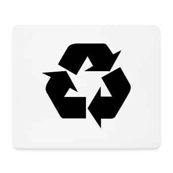 Recycler - Mouse Pad (horizontal) - white - Front
