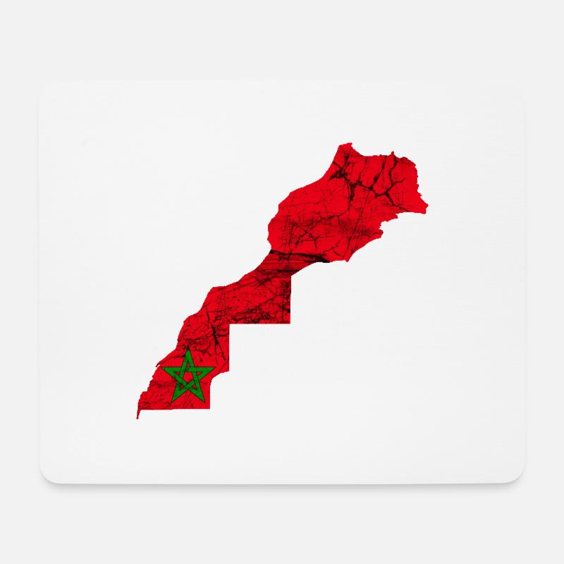 MOROCCO - Mouse Pad (horizontal) - white