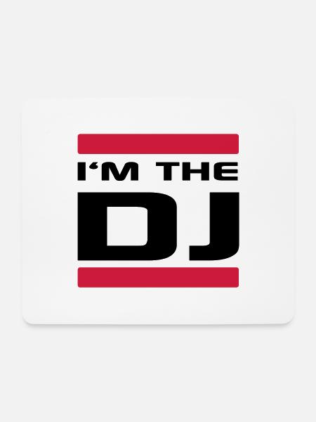I'm the DJ - Mousepad (Querformat) - Weiß