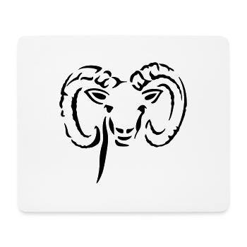 Aries - Mouse Pad (horizontal) - white - Front