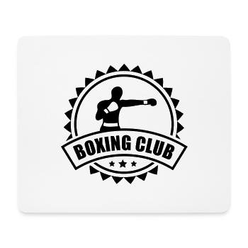 boxing_club__f1 - Mousepad (Querformat) - Weiß - Vorne