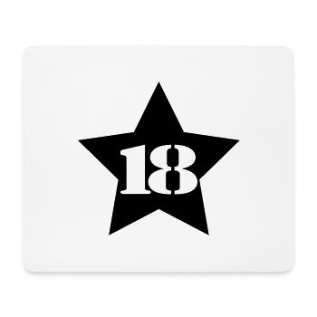 18__star___f1 - Mousepad (Querformat) - Weiß - Vorne