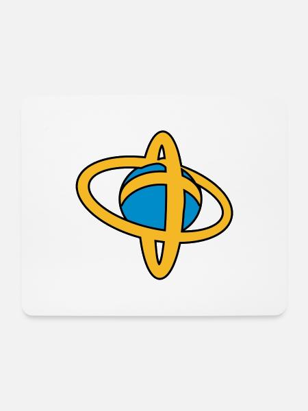 ballon_horse_ball - Mousepad (Querformat) - Weiß
