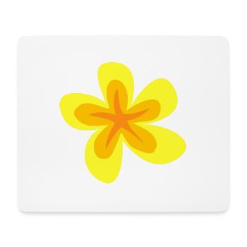 Hawaii flower 5 - Mouse Pad (horizontal) - white - Front