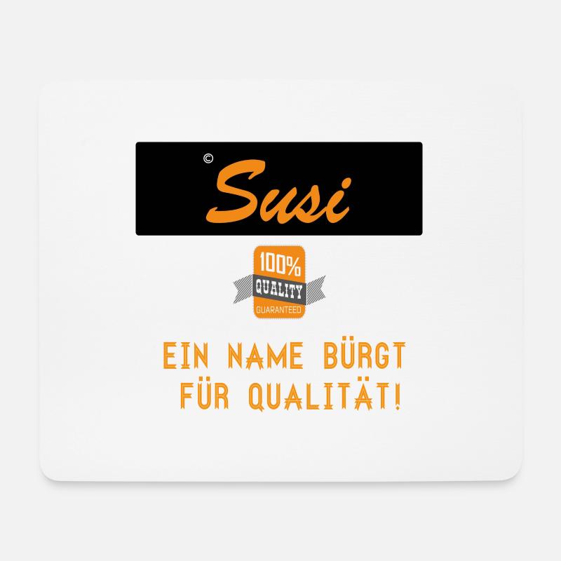 Susi - Mouse Pad (horizontal) - white