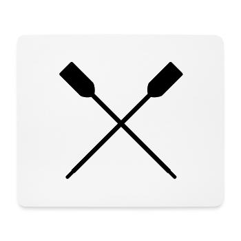 rudern_f1 - Tapis de souris (format paysage) - blanc - Devant