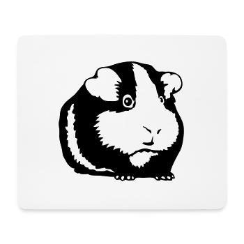 Hamster - Mousepad (Querformat) - Weiß - Vorne