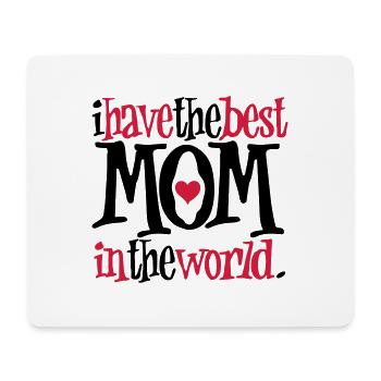 Best Mom - Mouse Pad (horizontal) - white - Front