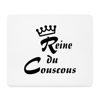 Reine du couscous - Mousepad (Querformat) - Weiß - Vorne