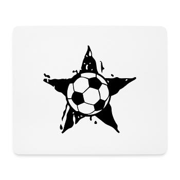 star football - Mouse Pad (horizontal) - white - Front