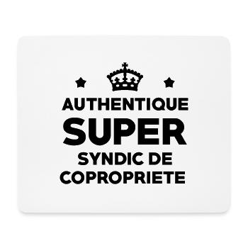 Immobilier / Appartement / Maison / Syndic - Tapis de souris (format paysage) - blanc - Devant