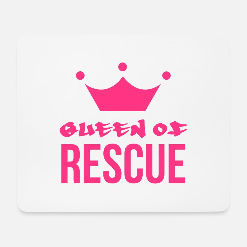 Erste Hilfe / Retter / Retterin / Arzt - Mousepad (Querformat) - Weiß