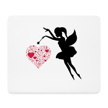 fee_love_001 - Mousepad (Querformat) - Weiß - Vorne
