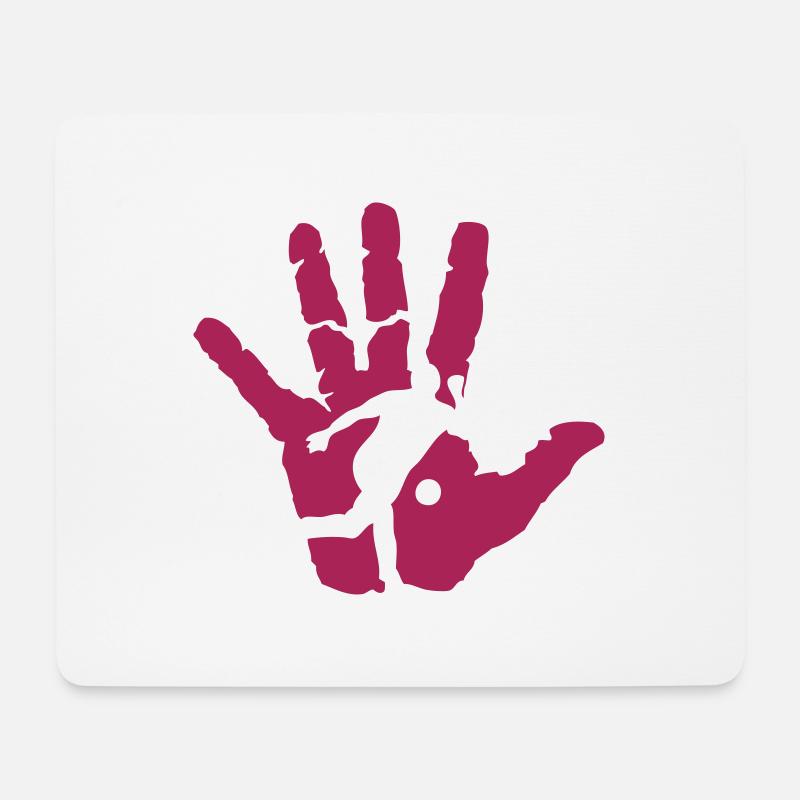 main bowling - Mouse Pad (horizontal) - white