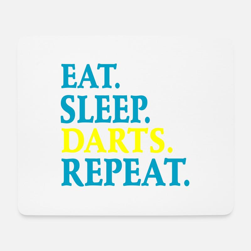 Darts Dart - Mouse Pad (horizontal) - white