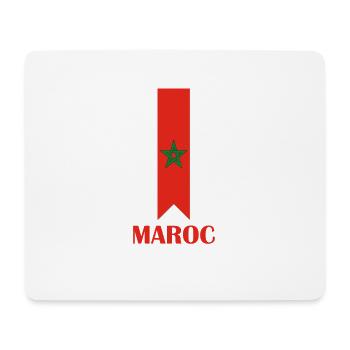 maroc - Tapis de souris (format paysage) - blanc - Devant