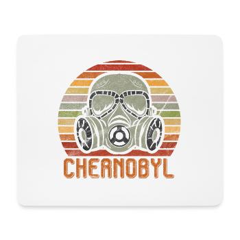 Chernobyl masc BytheManzanitas - Mousepad (Querformat) - Weiß - Vorne