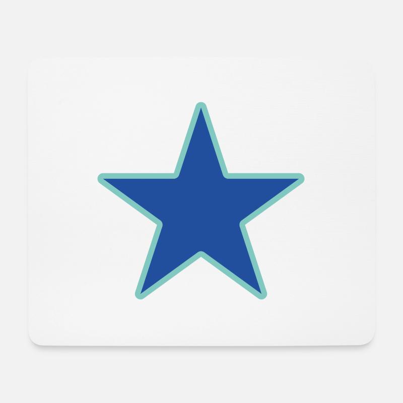 stern - Mousepad (Querformat) - Weiß